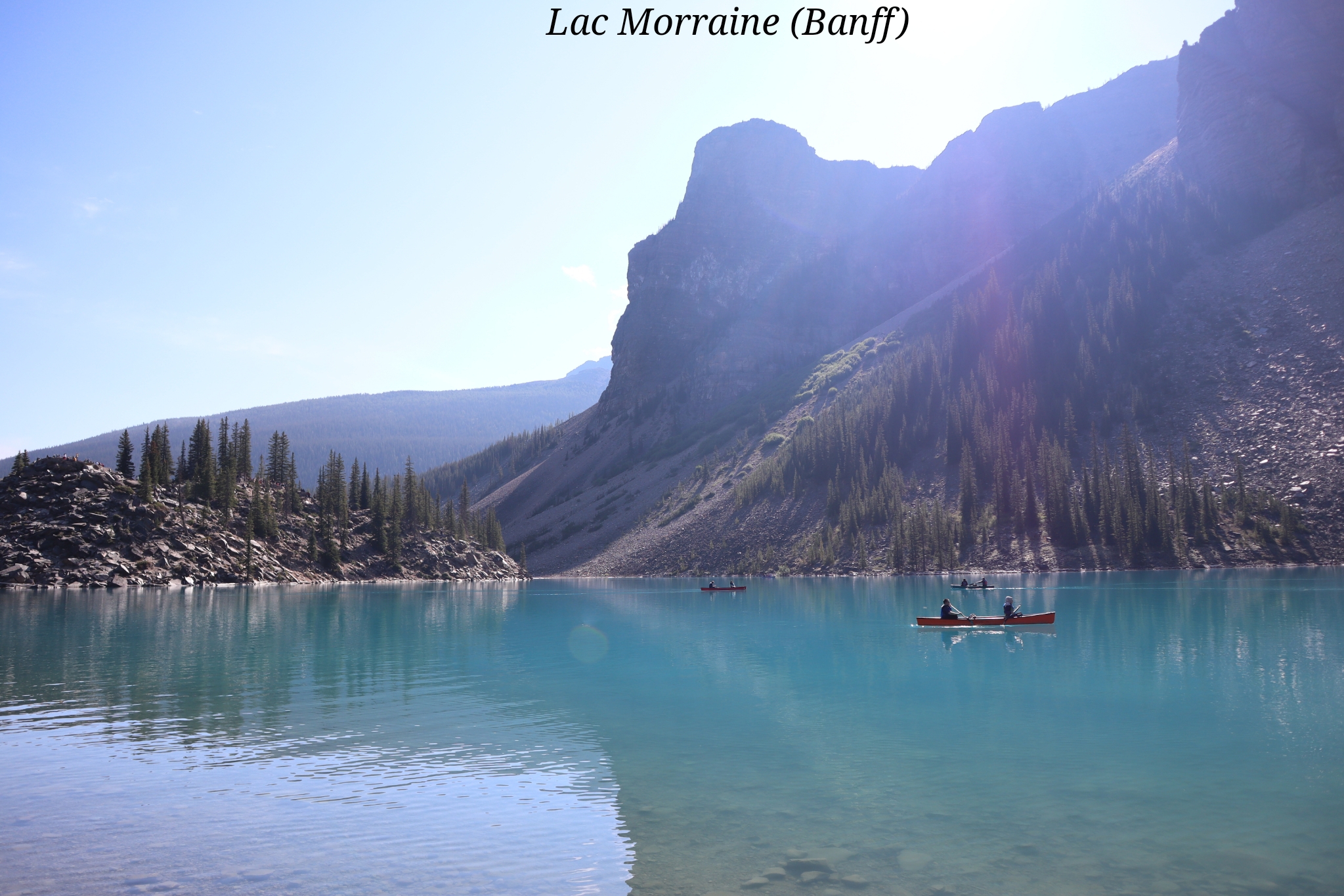 Morraine Banff Canada