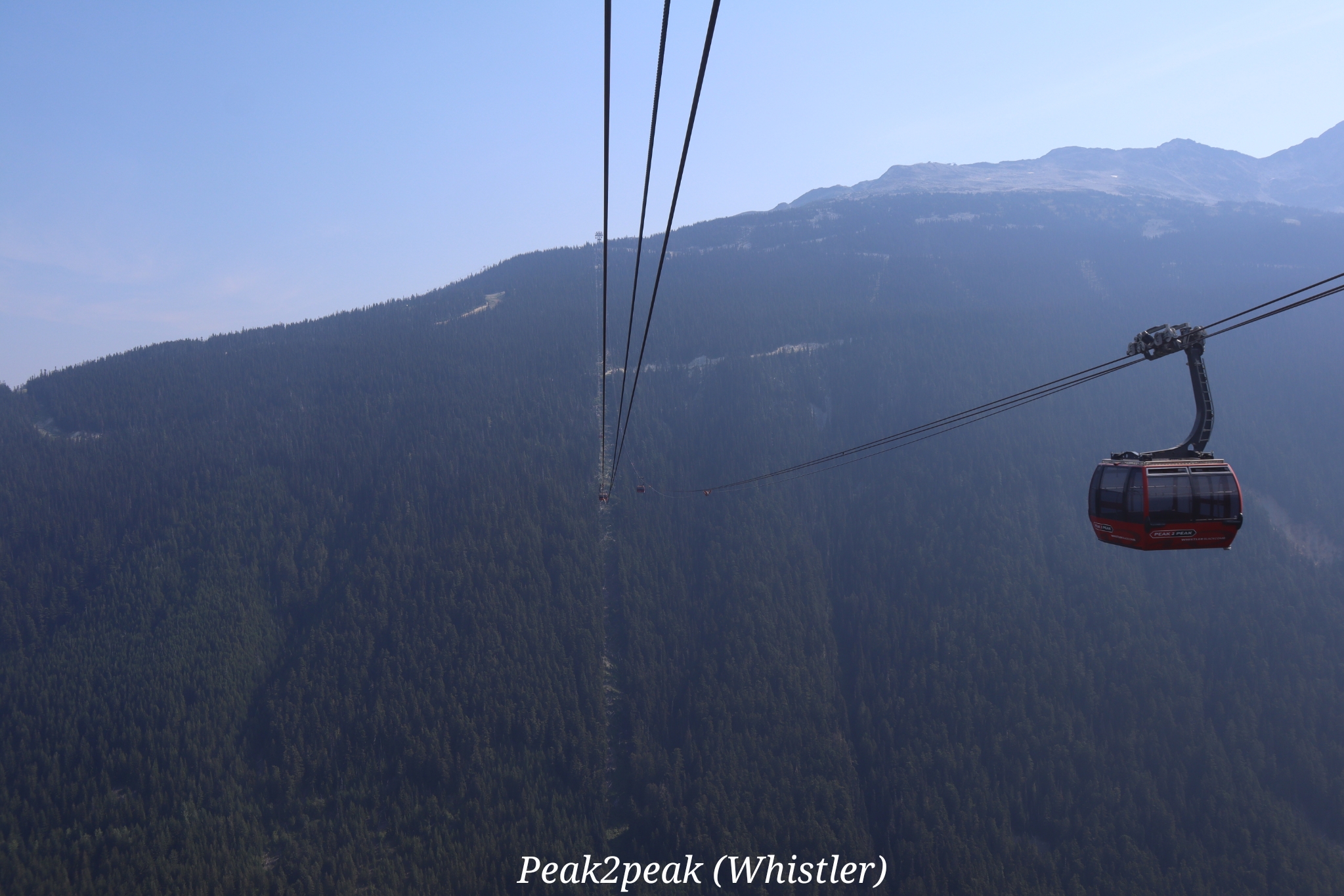 Peak2peak Whistler Canada