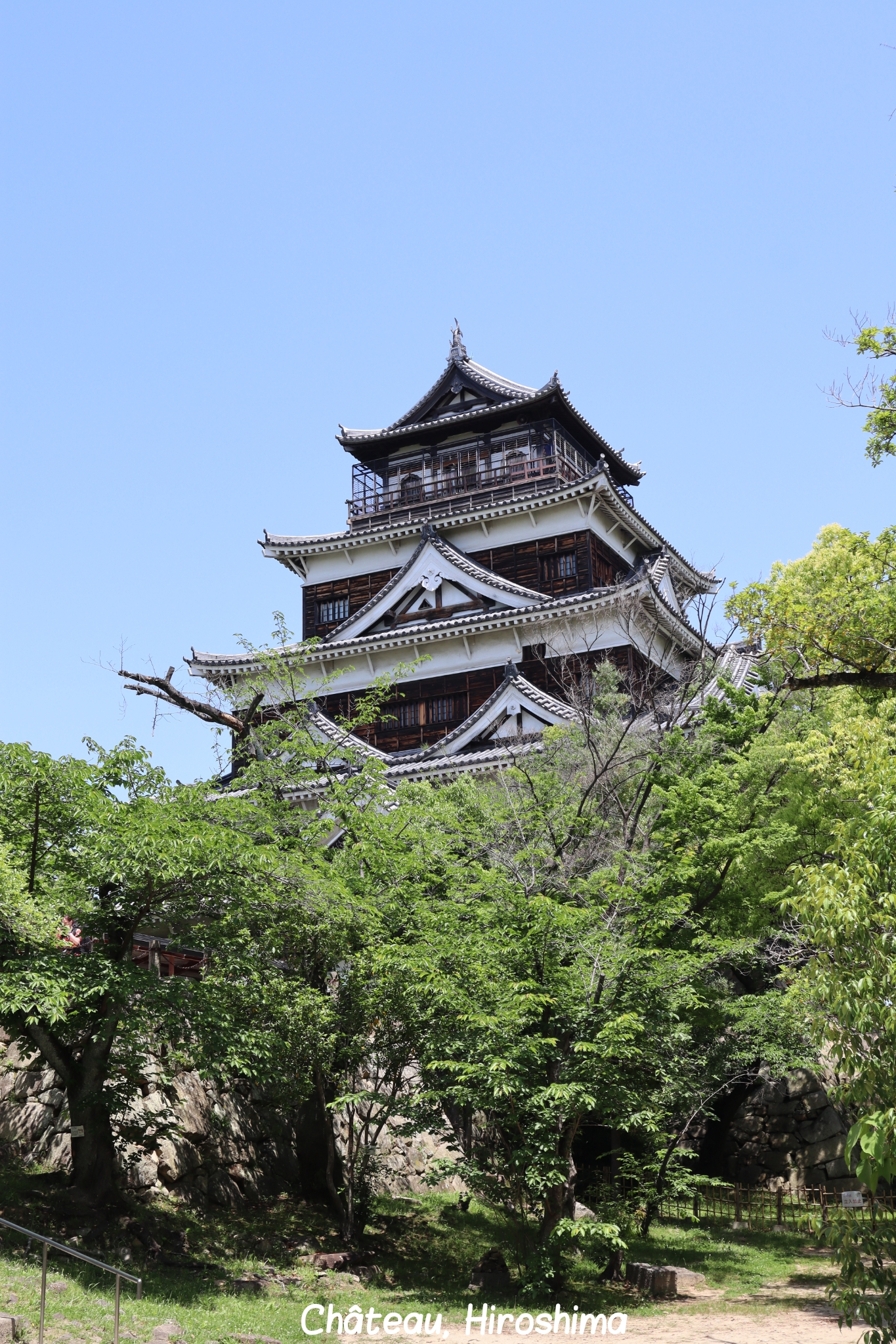 Chateau Hiroshima Japon