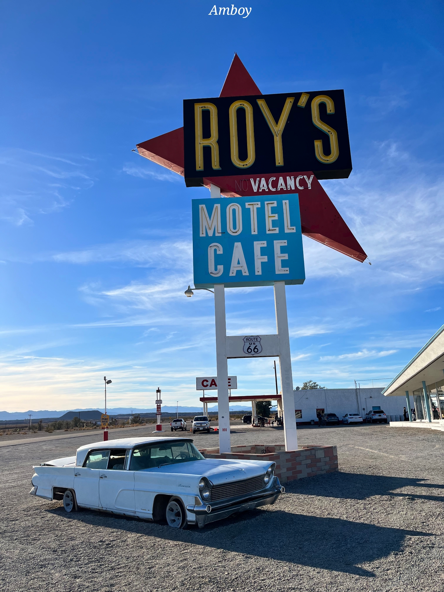 Amboy Route 66 Etats Unis