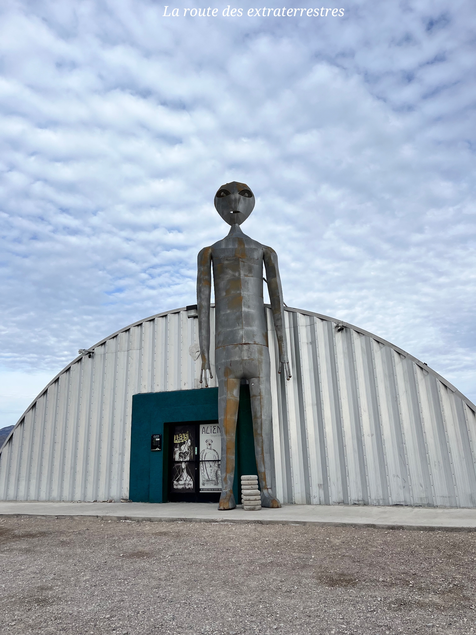 Route extraterrestre Nevada Etats Unis