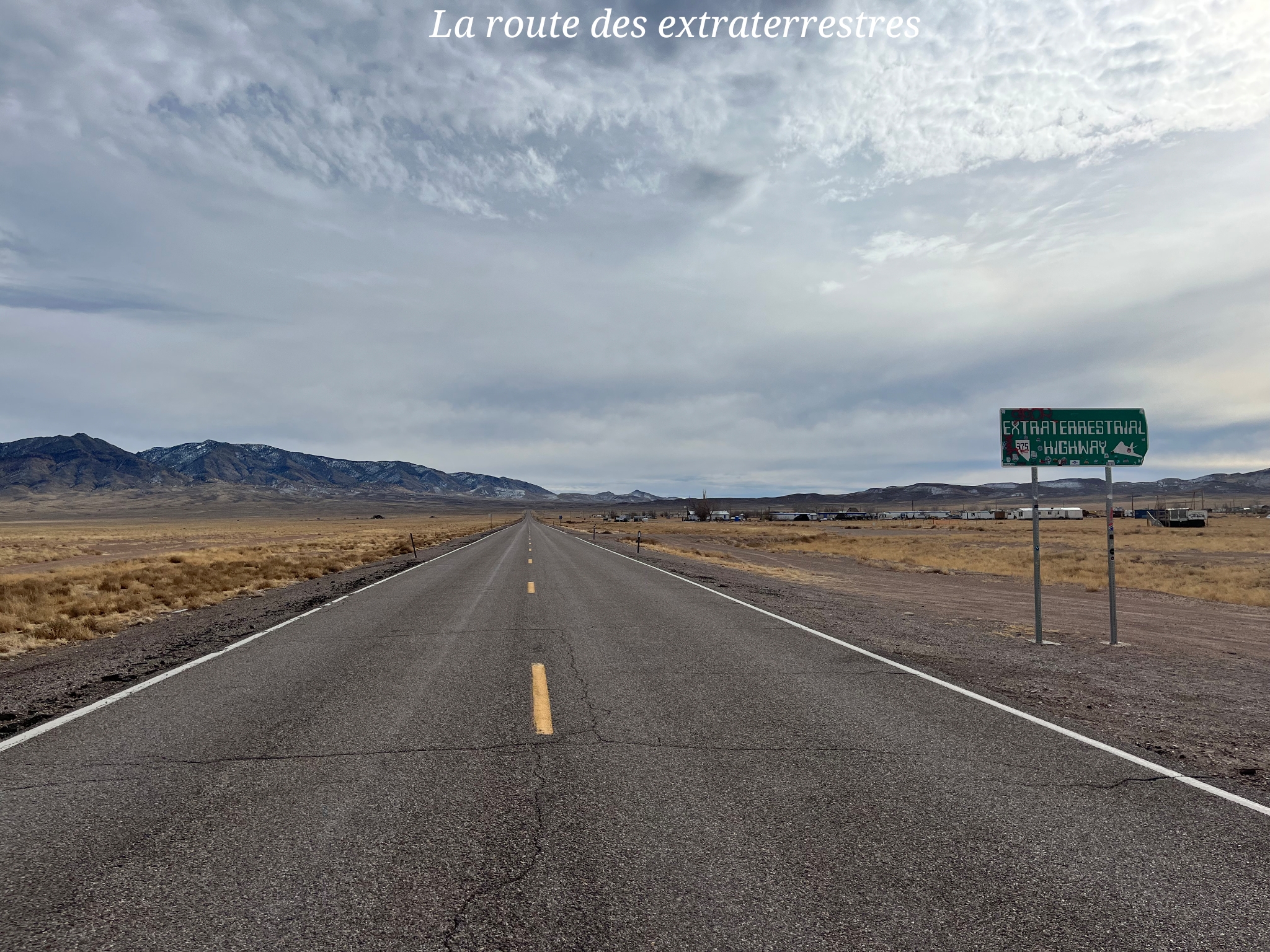 Route extraterrestre Nevada Etats Unis