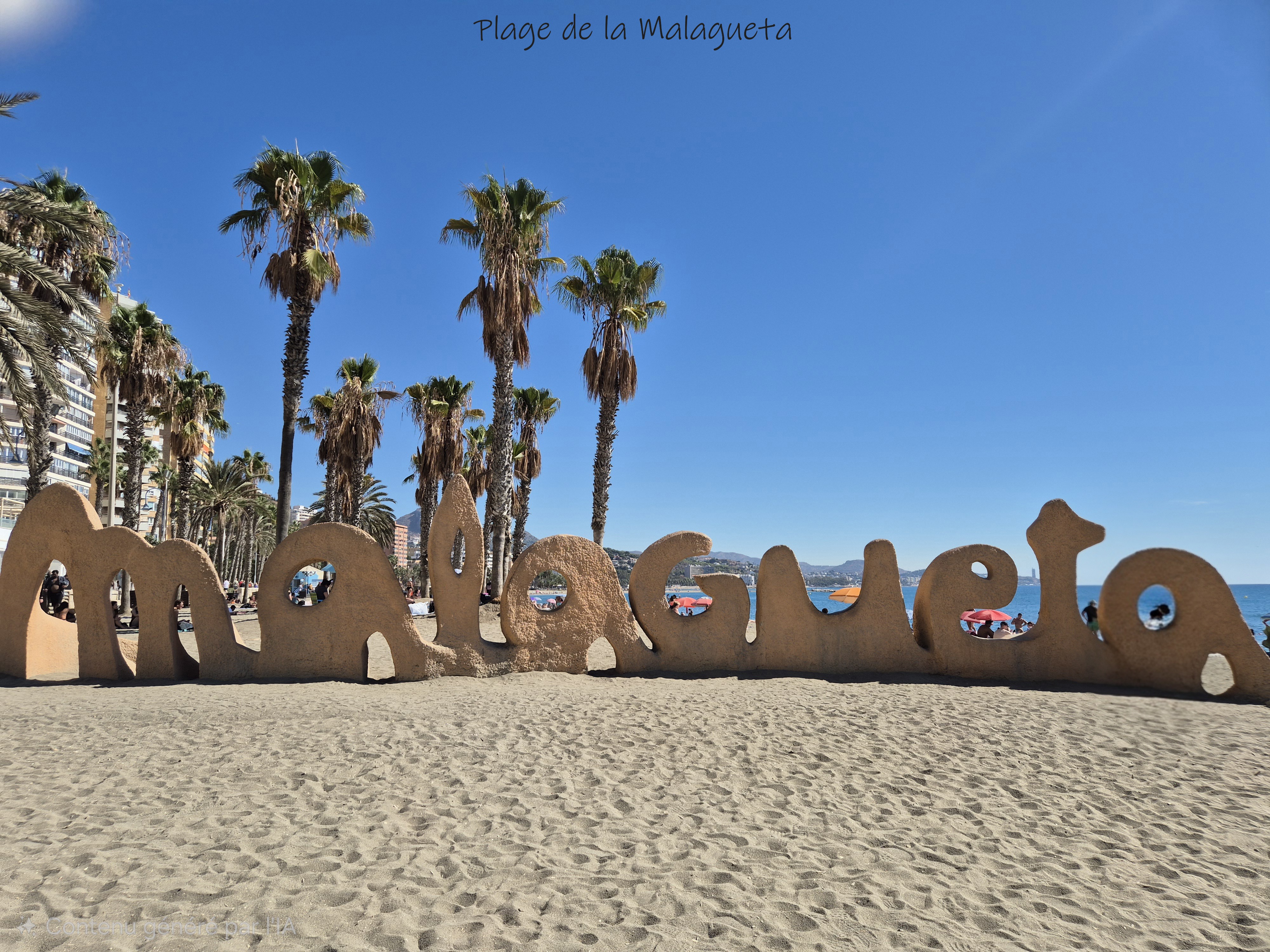 Voyage Malaga Malagueta Espagne