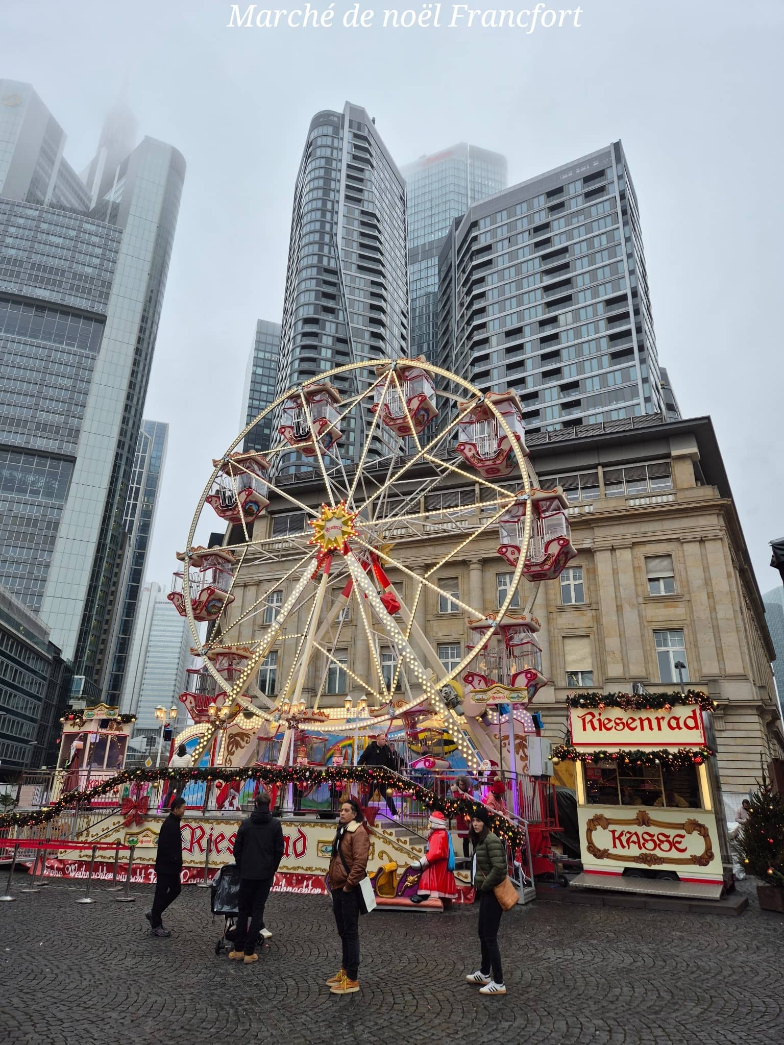 Marché de noel Francfort