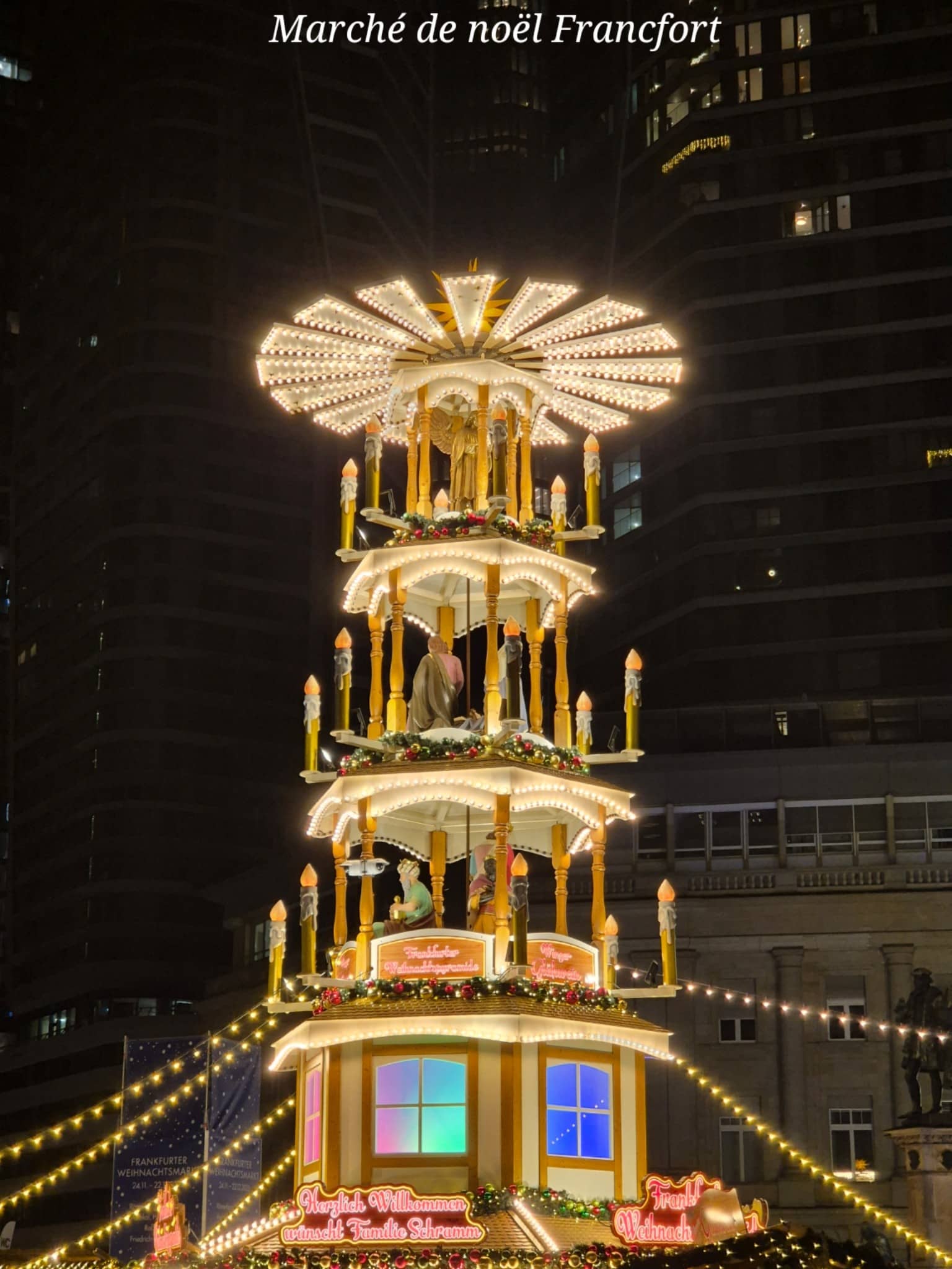 Marché de noel Francfort