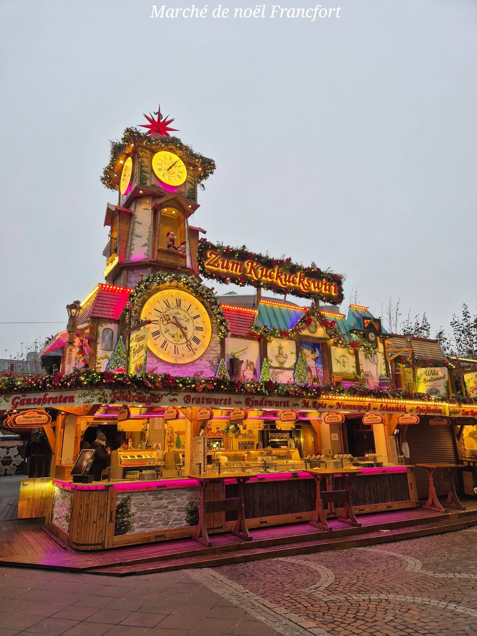 Marché de noel Francfort