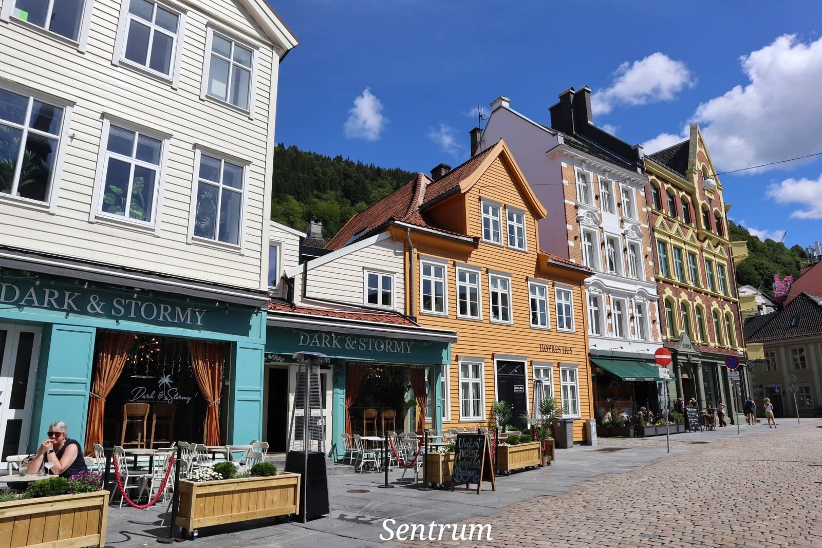Bergen - Sentrum - maisons colorées - ville - Norvège - voyage