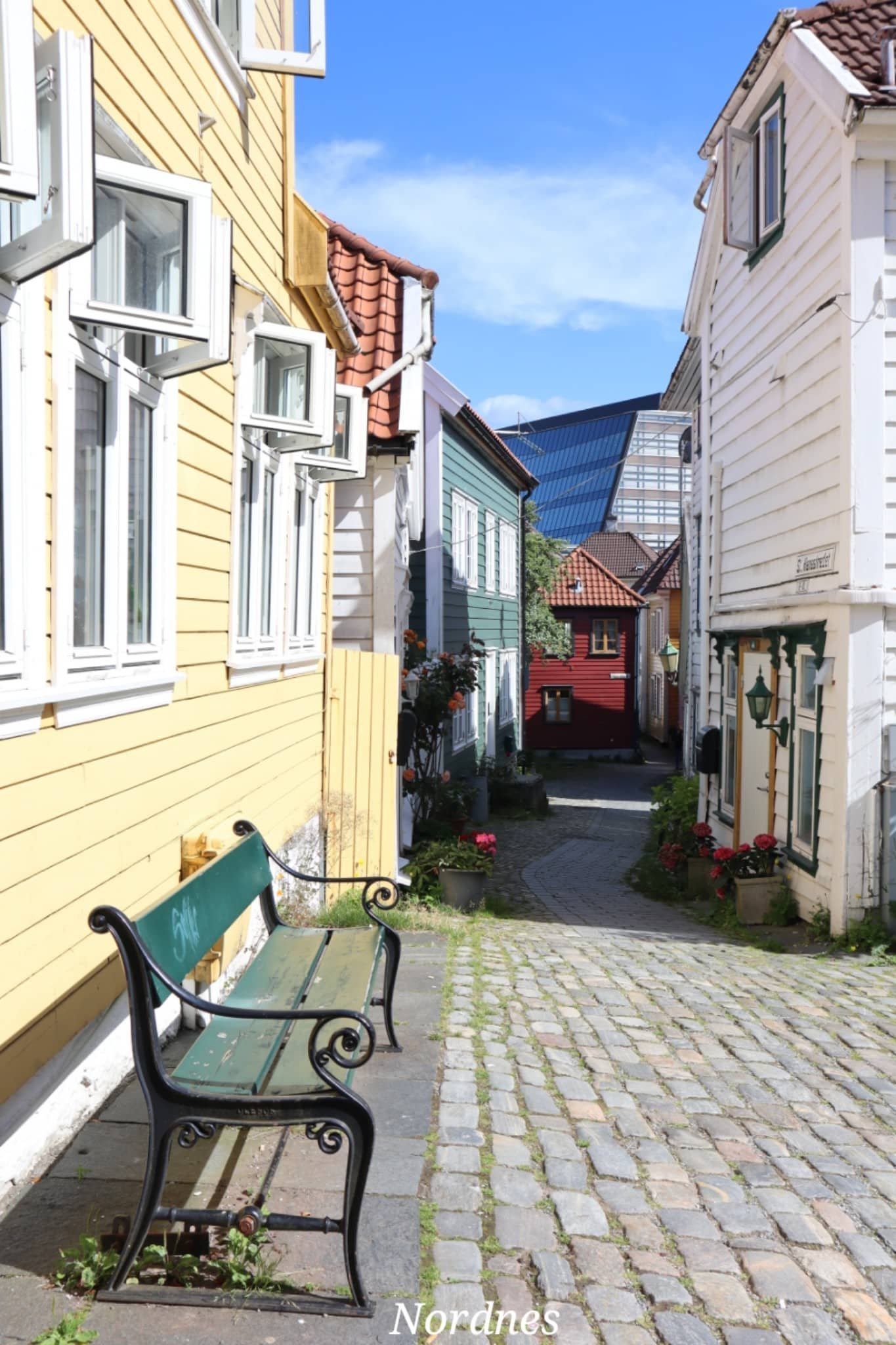 Bergen - Nordnes - maisons colorées - ville - Norvège - voyage