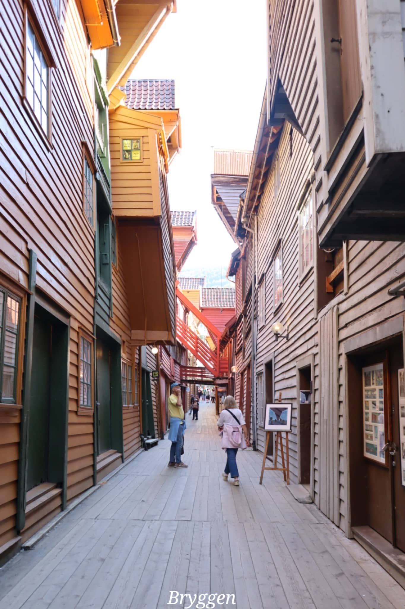 Bergen - Bryggen - maisons en bois - ville - Norvège - voyage