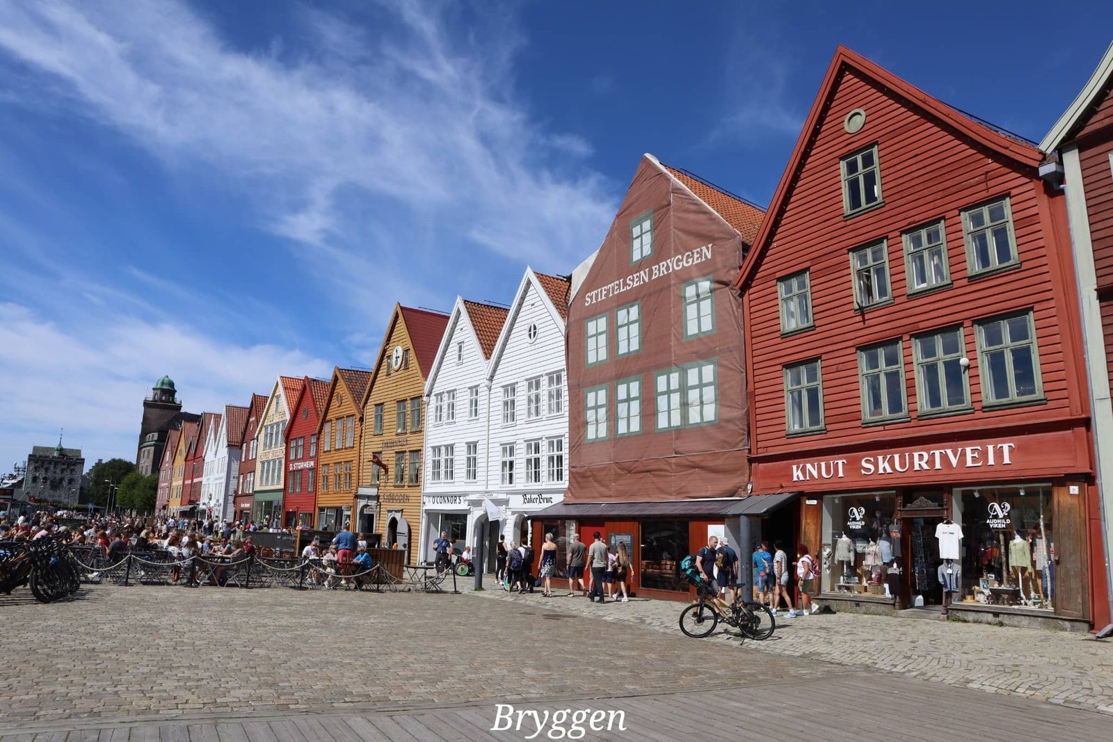 Bergen - Bryggen - maisons colorées - ville - Norvège - voyage