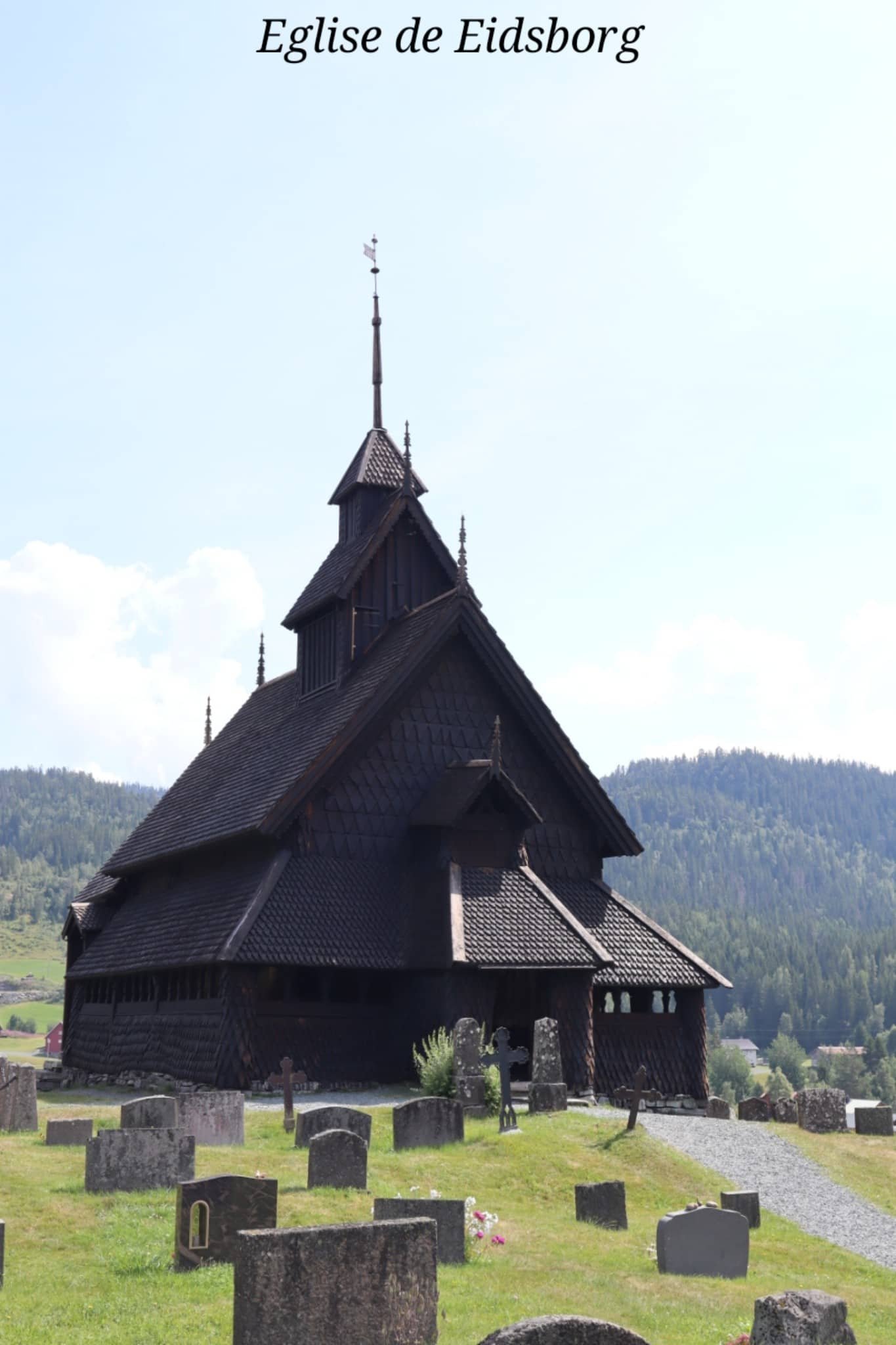 Eidsborg - église - bois couché - voyage - Norvège