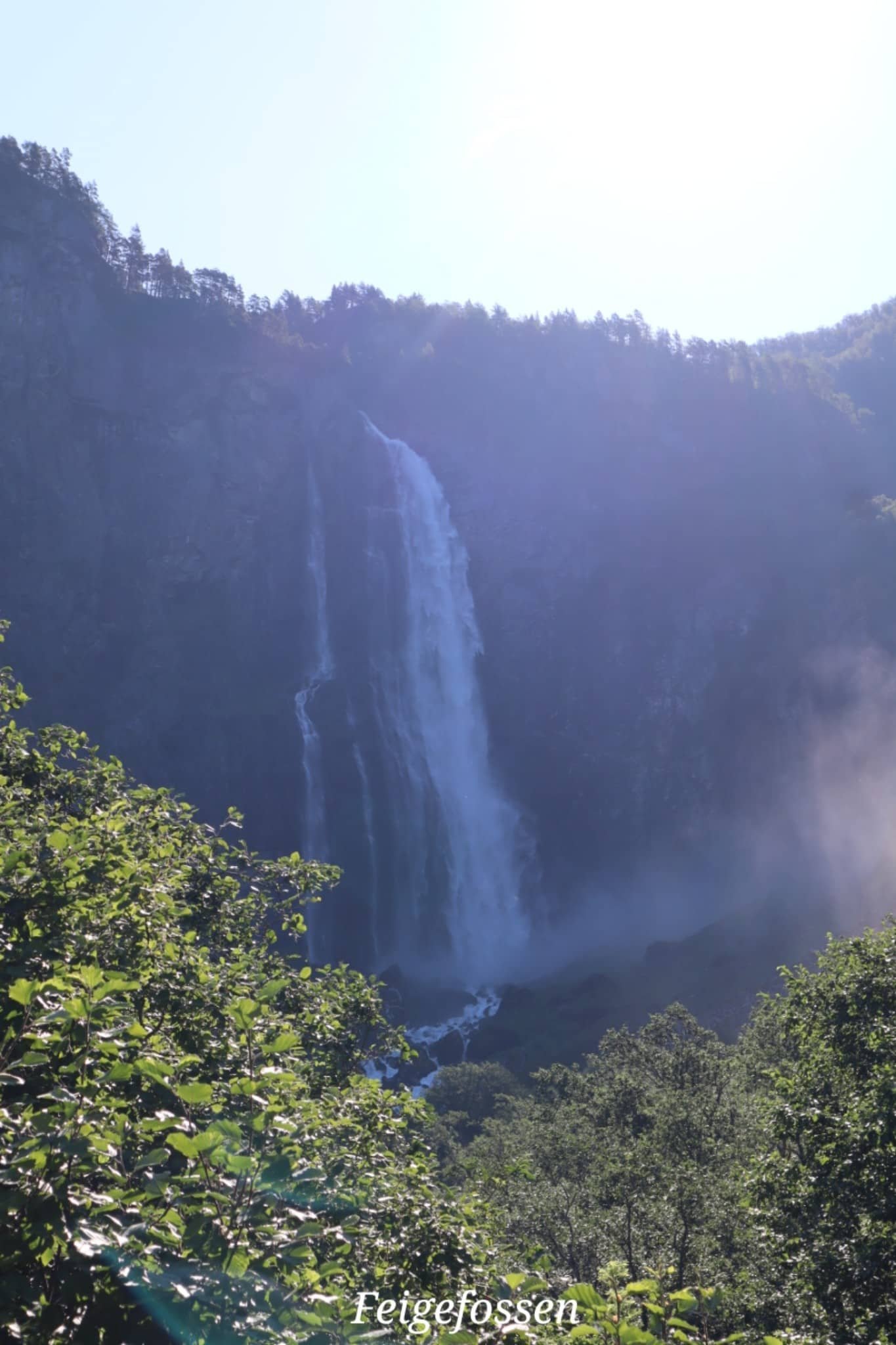 Feigefossen - chute - voyage - Norvège