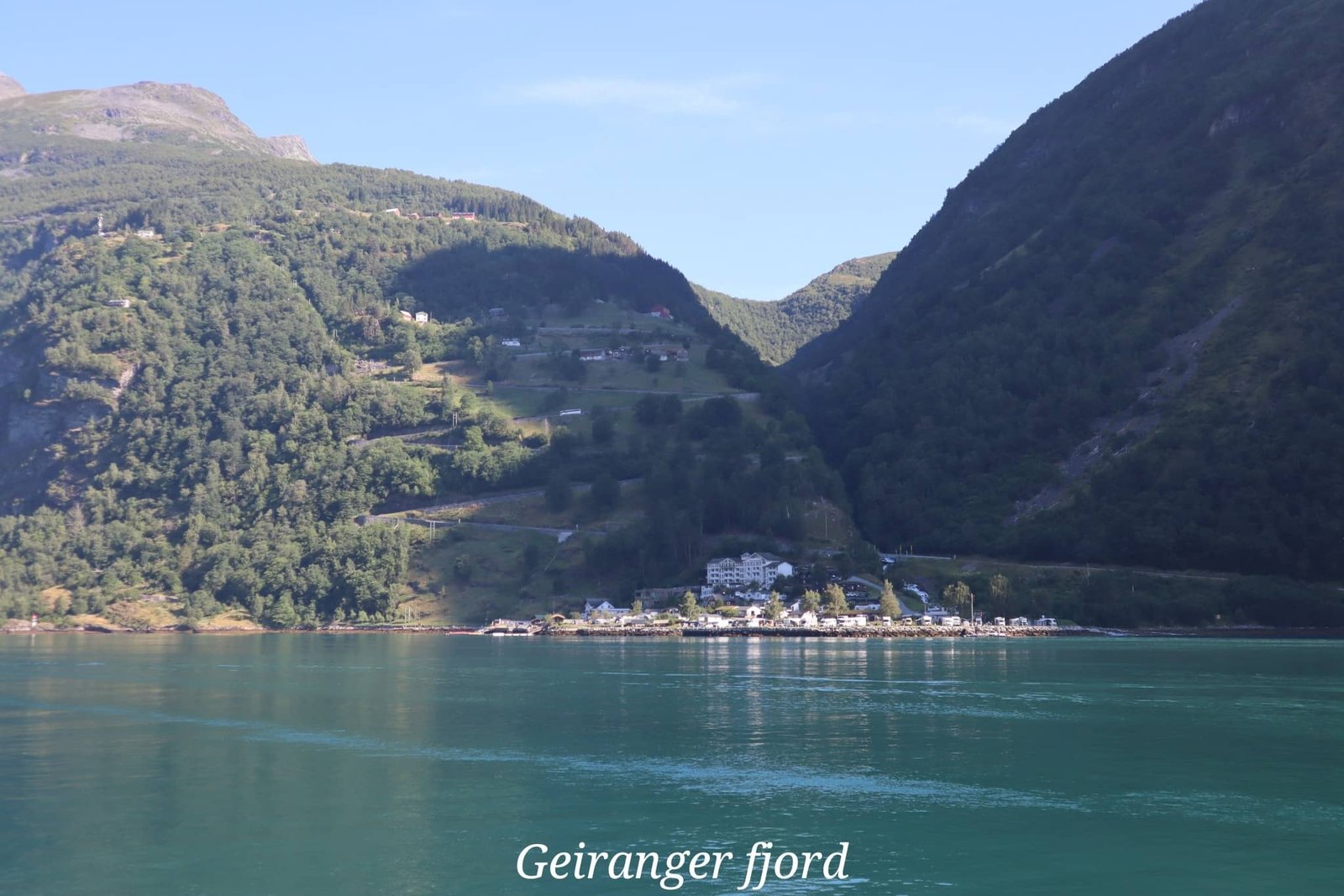 Geiranger - fjord - montagnes - croisière - randonnée - voyage - Norvège