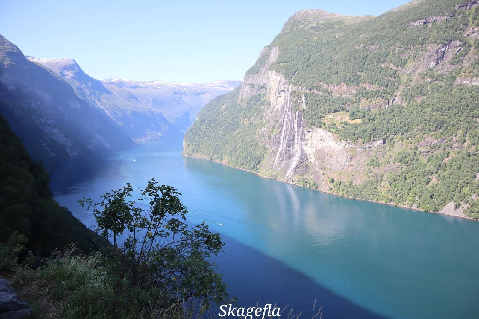 Geiranger - fjord - montagnes - croisière - randonnée - Skagefla - voyage - Norvège