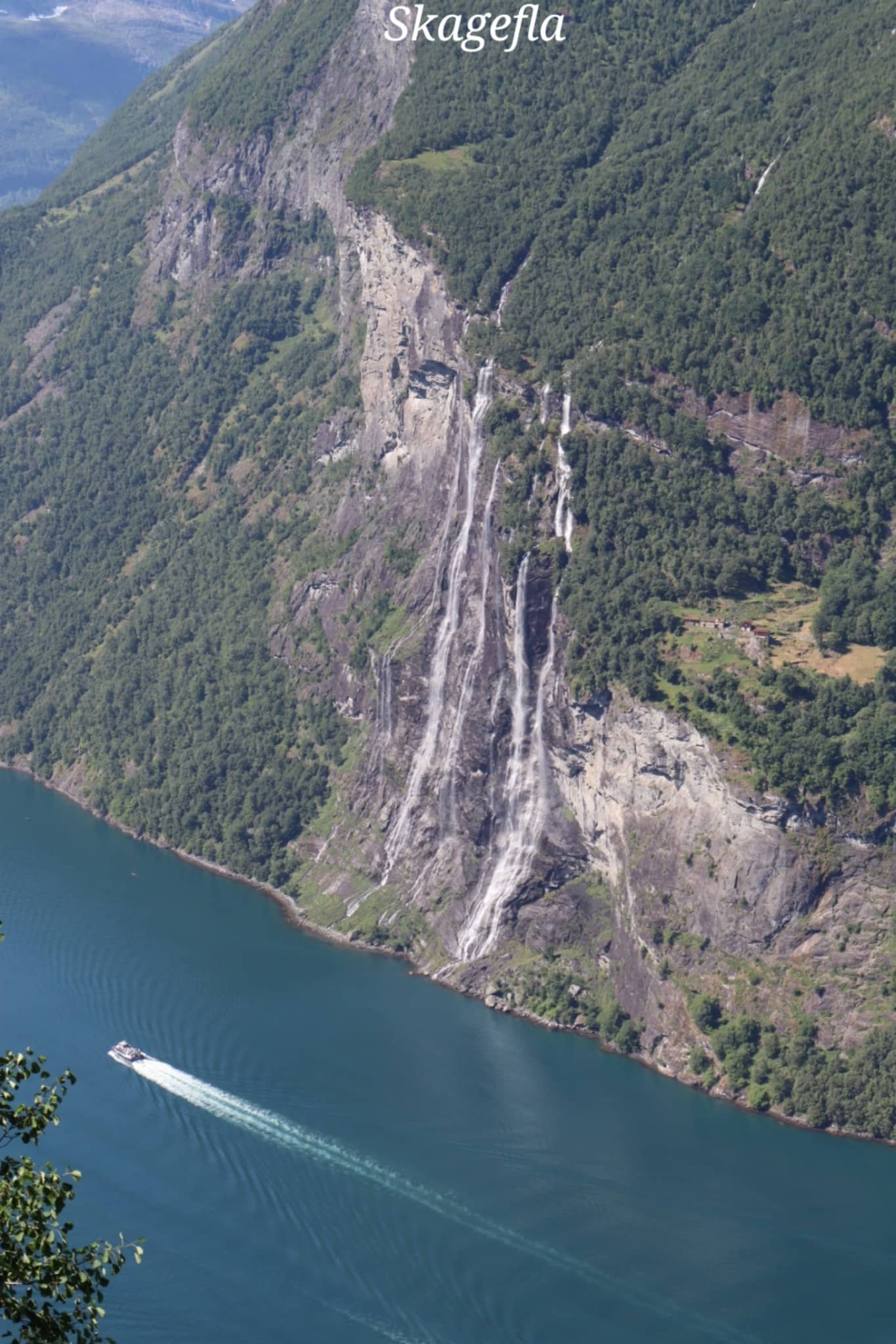 Geiranger - fjord - montagnes - croisière - randonnée - Skagefla - voyage - Norvège
