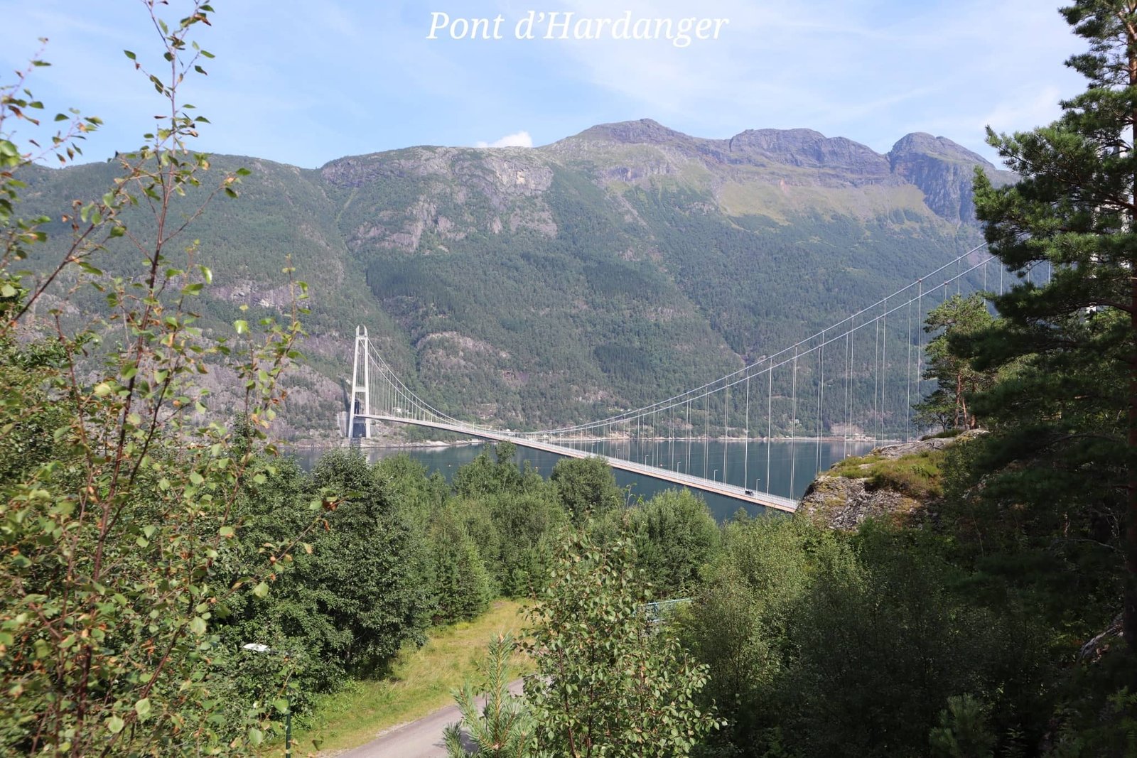 Hardanger - pont - tunnel - voyage - Norvège
