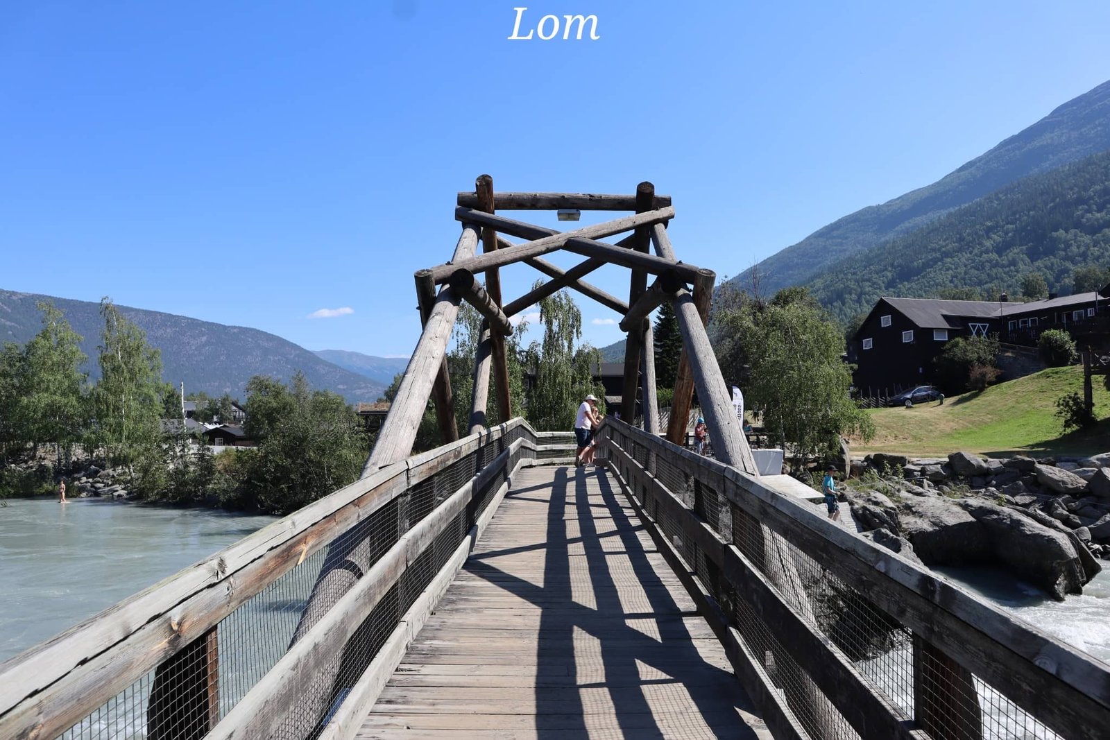 Lom - ponton - bois - voyage - Norvège