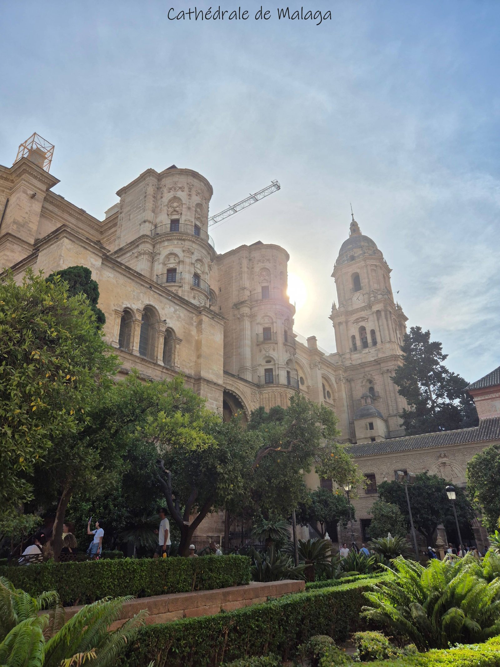 Malaga - cathédrale - ville - voyage