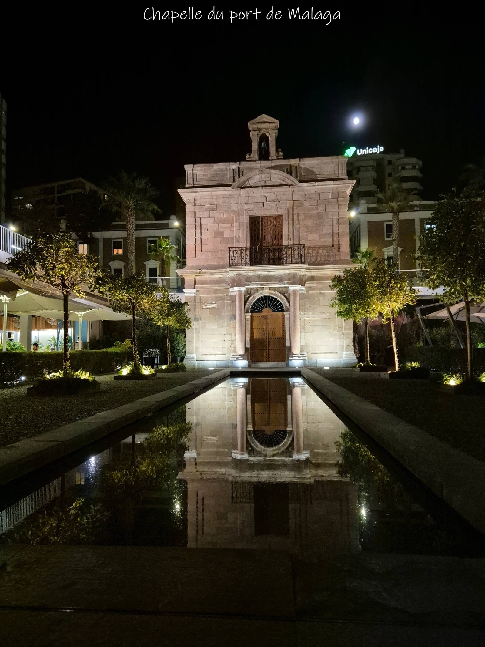 Malaga - chapelle du port - ville - voyage