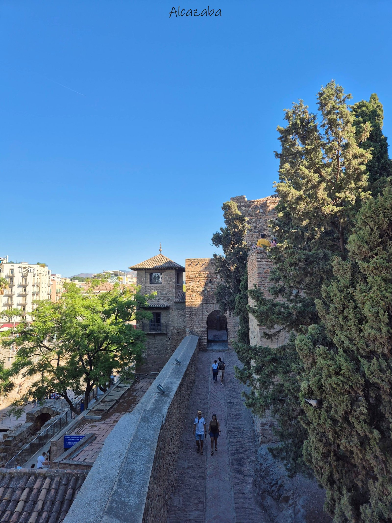 Malaga - Alcazaba - ville - voyage