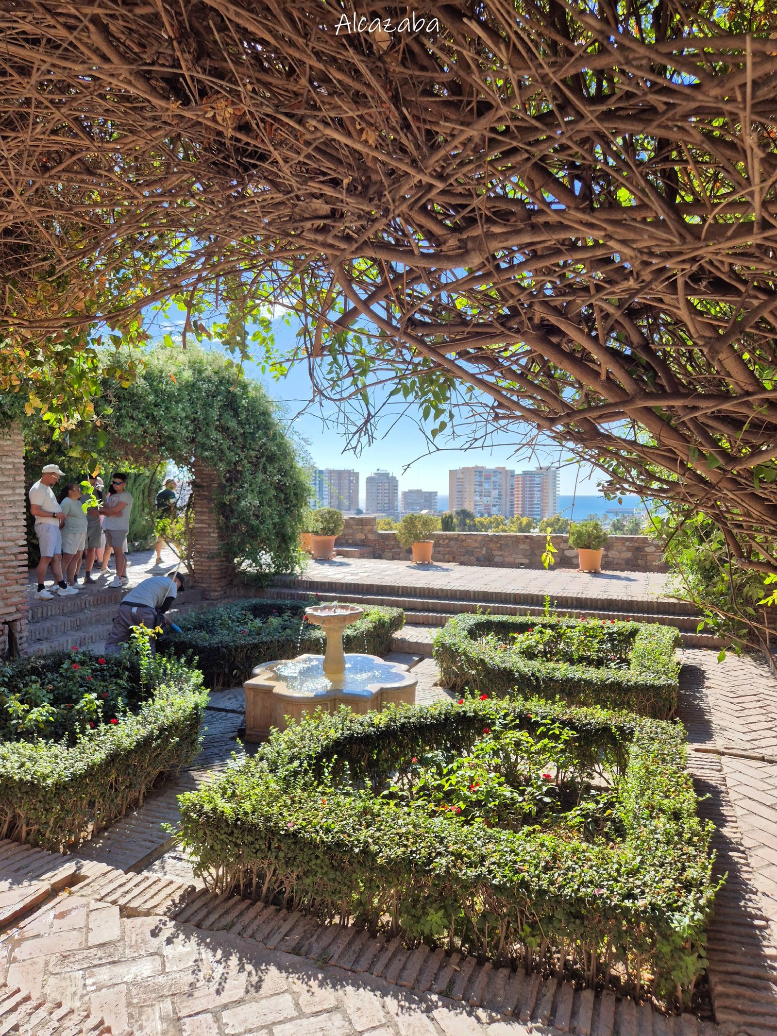 Malaga - Alcazaba - ville - voyage