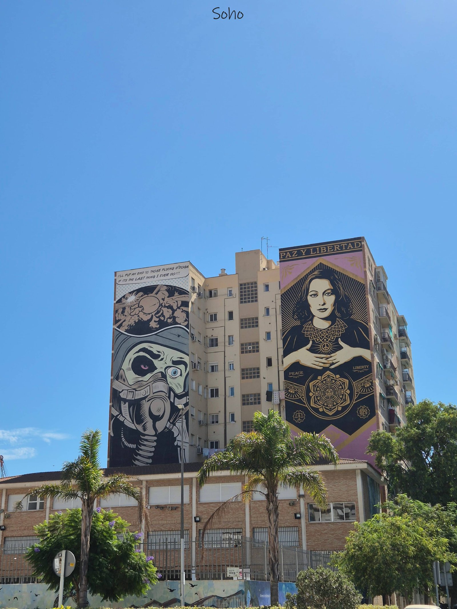 Malaga - Soho - mural - ville - voyage