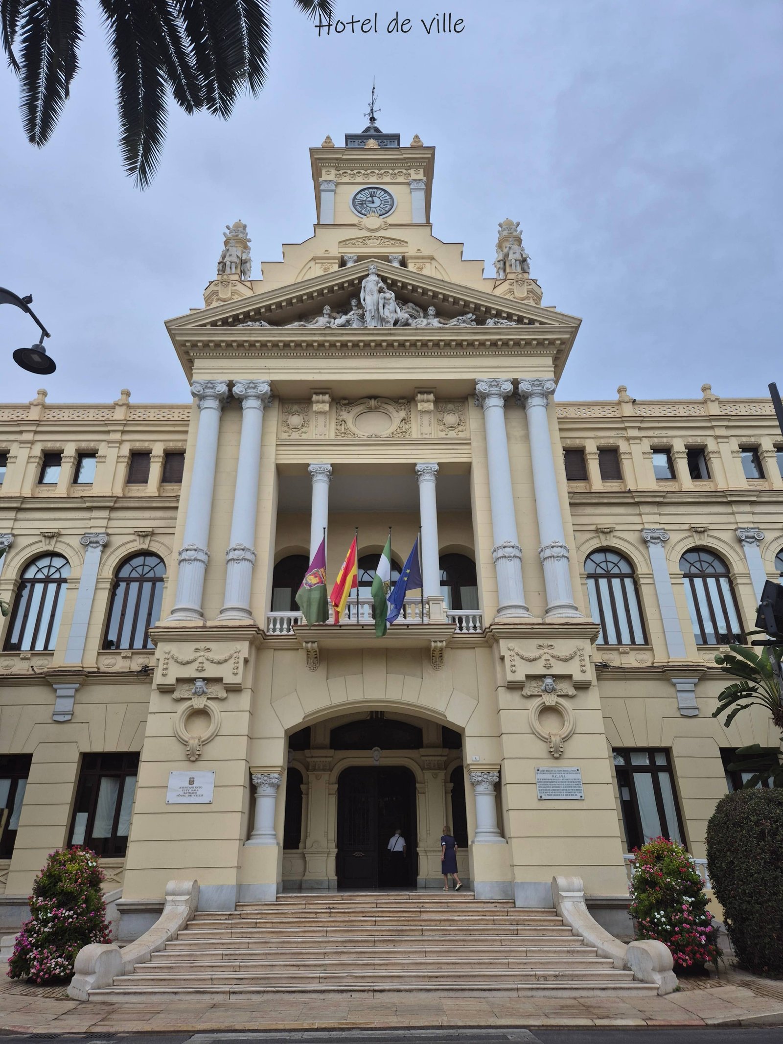 Malaga - hotel de ville - ville - voyage