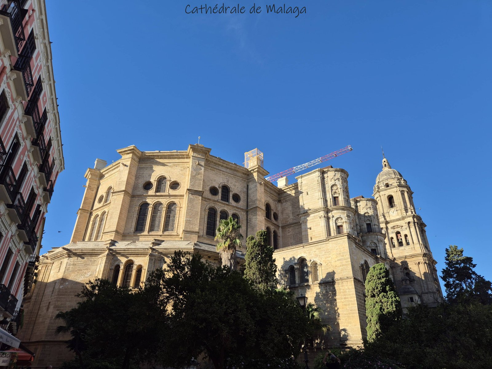 Malaga - cathédrale - ville - voyage