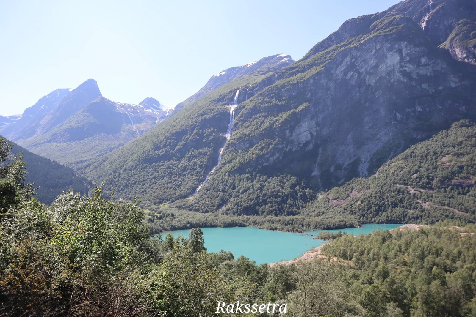 Rakssetra - chute - voyage - Norvège