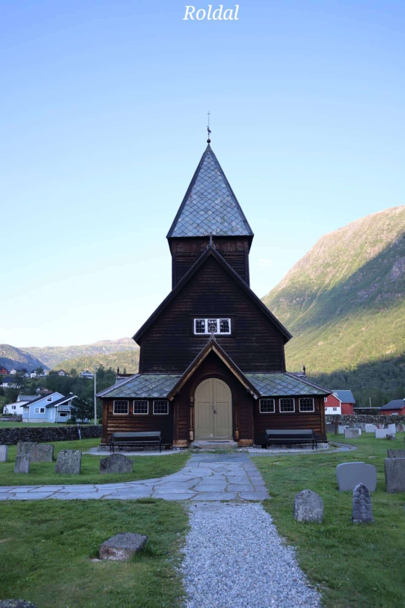 Roldal - église - village - voyage - Norvège