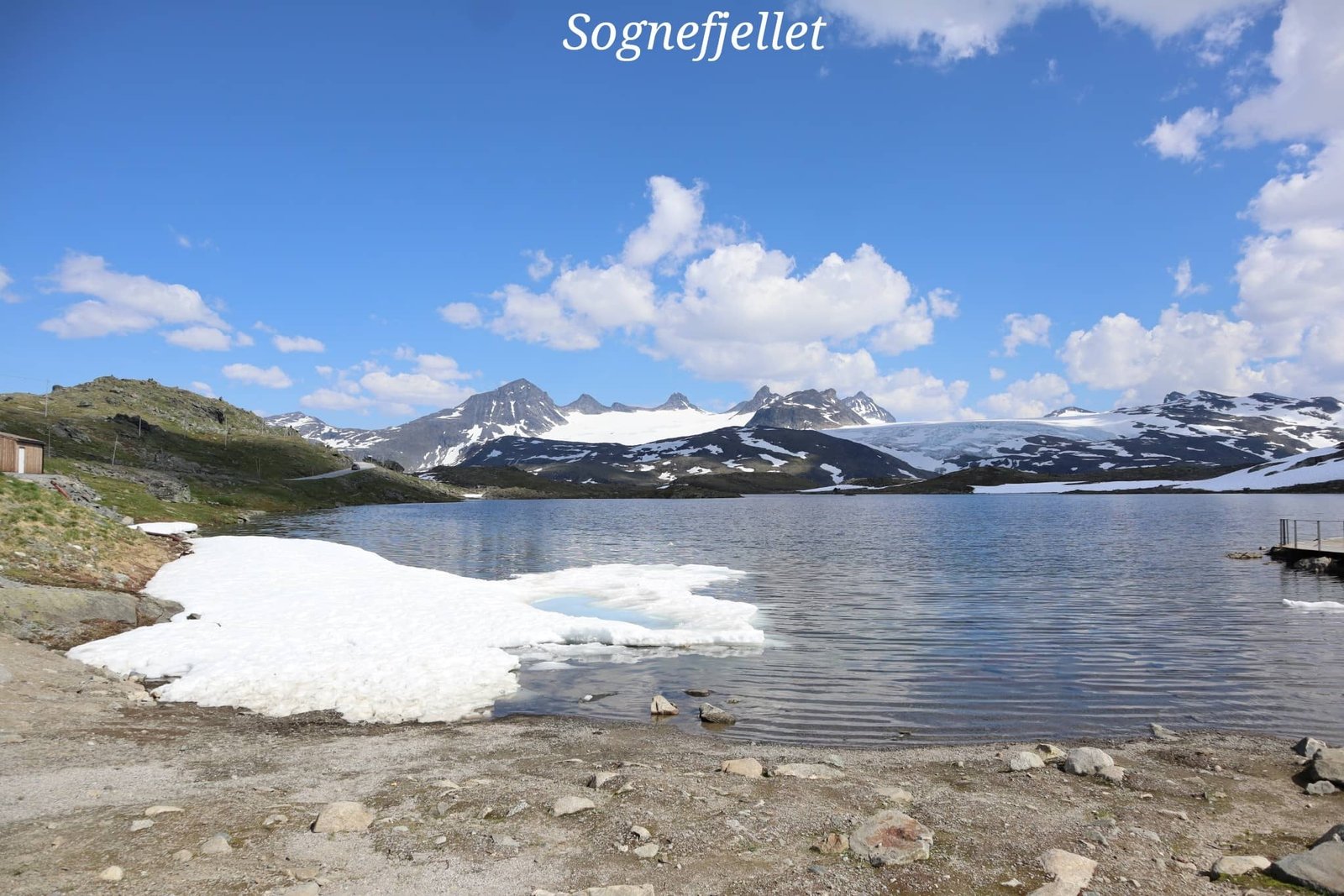 Sognefjellet - lac - neige - voyage - Norvège