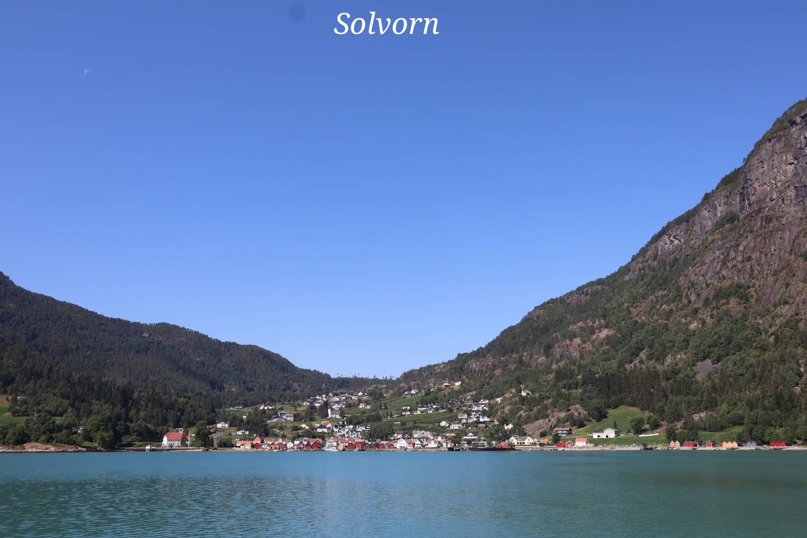 Solvorn - fjord - baignade - voyage - Norvège