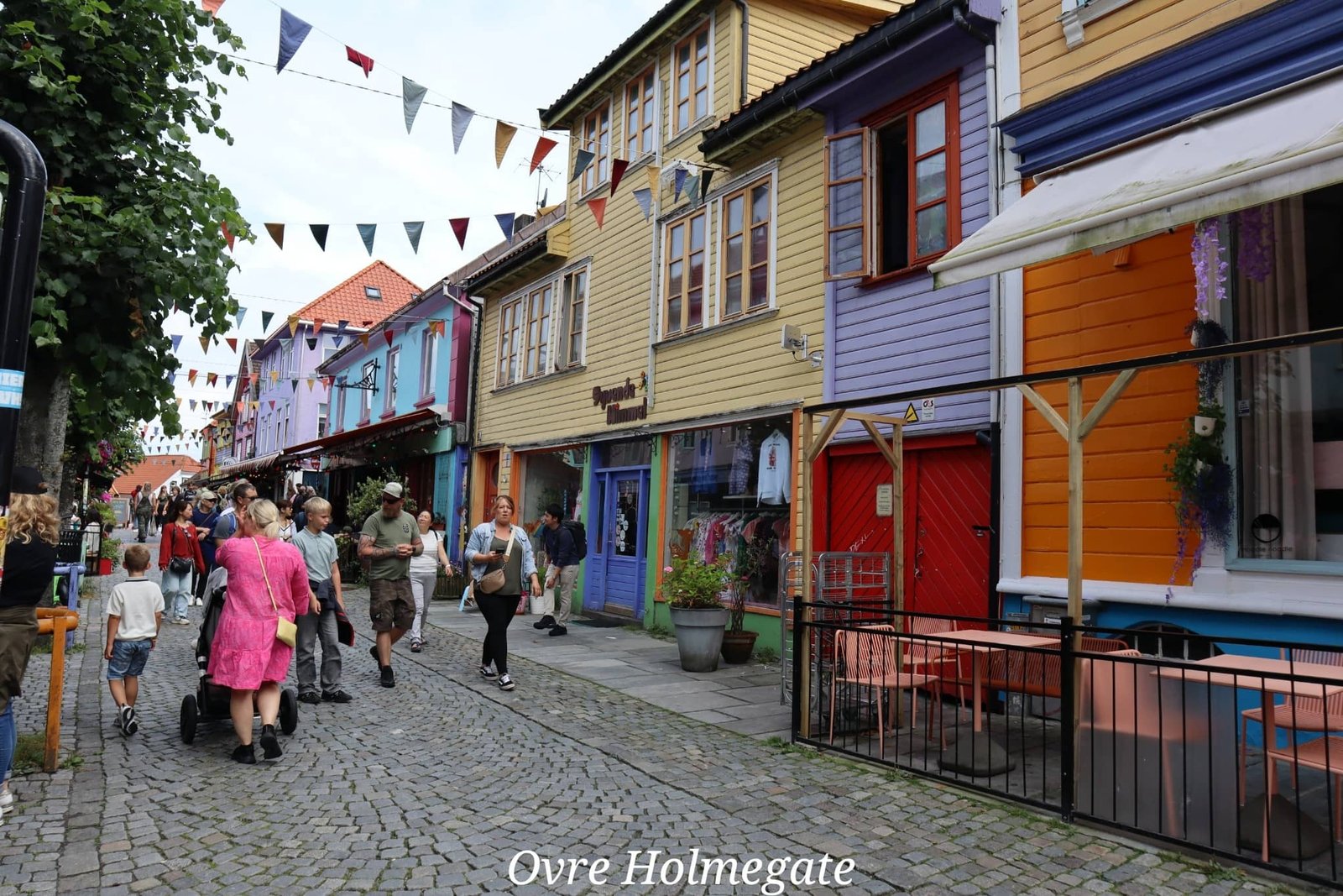 Stavanger - Ovre Holmegate - maisons colorées - voyage - Norvège