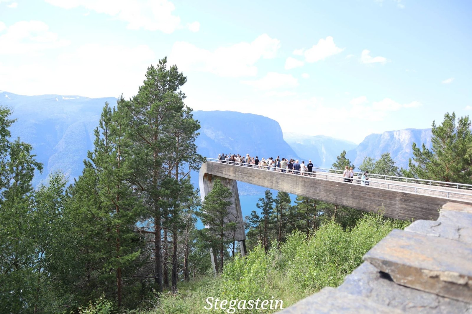 Stegastein - point de vue - fjord - voyage - Norvège