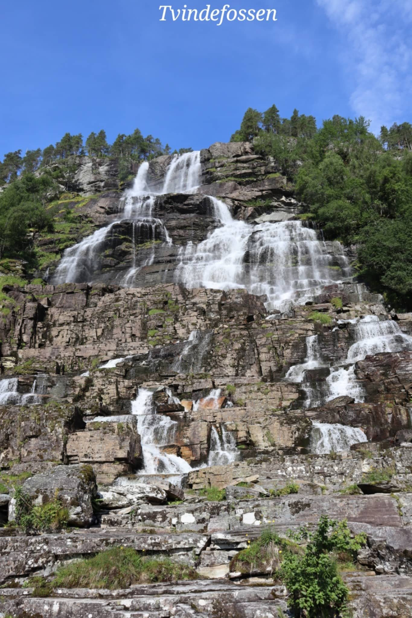 Tvindefossen - chute - voyage - Norvège